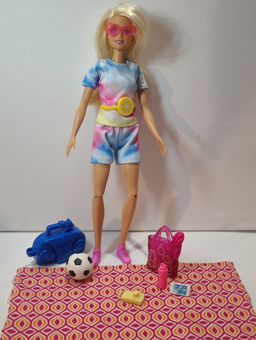 Barbie Articulated(knees)  Take Time For Me. I Love Myself.I Love Music!